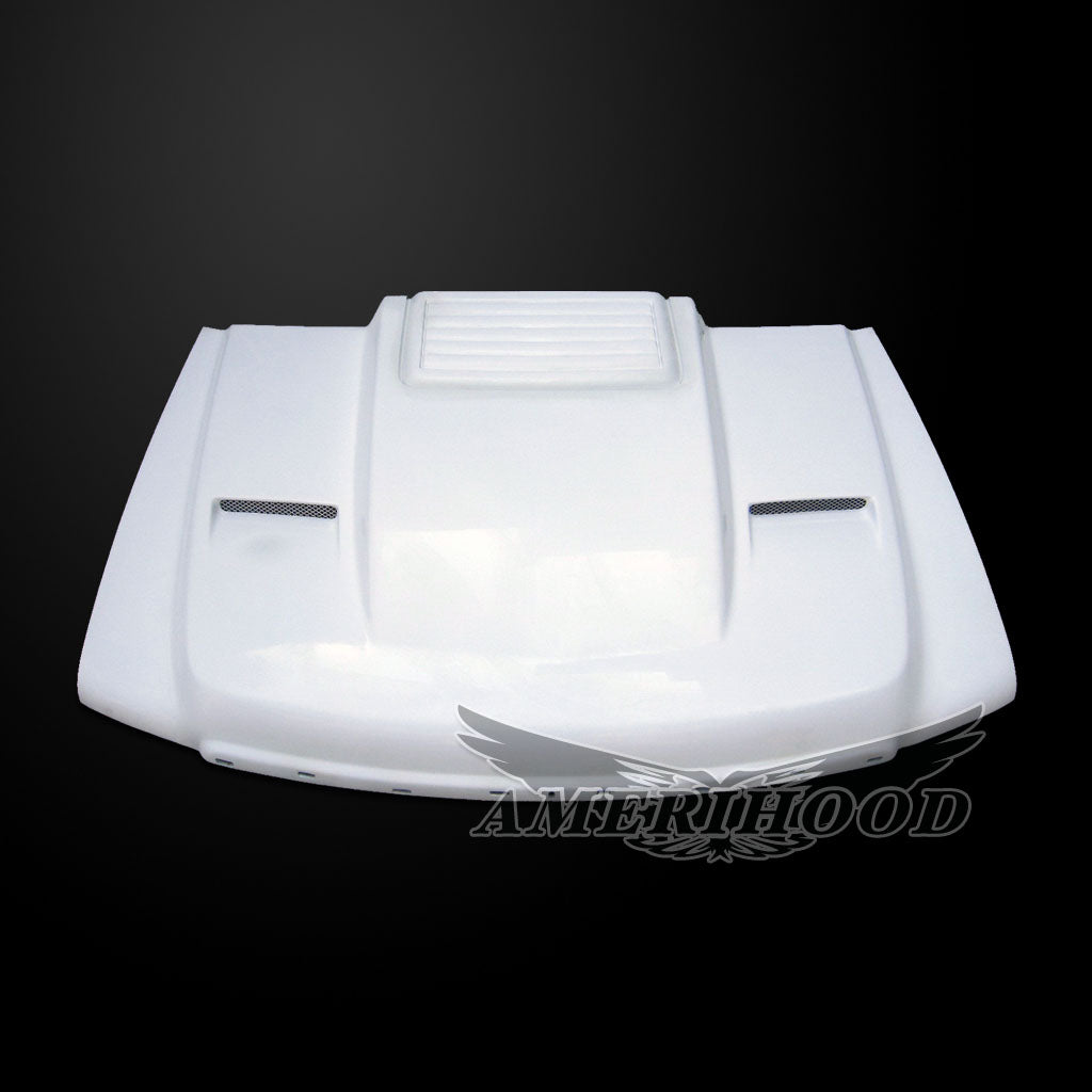 GMC Sierra 2500HD 2007-2010 Cowl Type-2 Style Functional Ram Air Hood